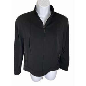 Escada Short Cropped Coat Long Sleeve Black Jacket Women’s Size 40/10/Medium